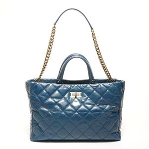 CHANEL Blue Bag